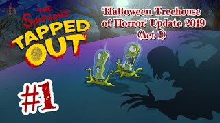 The Simpsons: Tapped Out [486] Halloween Treehouse of Horror Update (2019) Pt 1 (Act 1) {Overview}