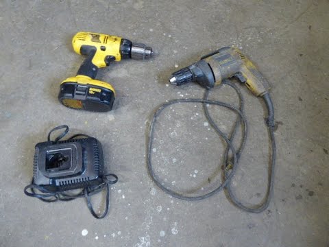 Battery Vs Corded Tool Efficiency Test You Battery Vs Corded Tool Efficiency Test
