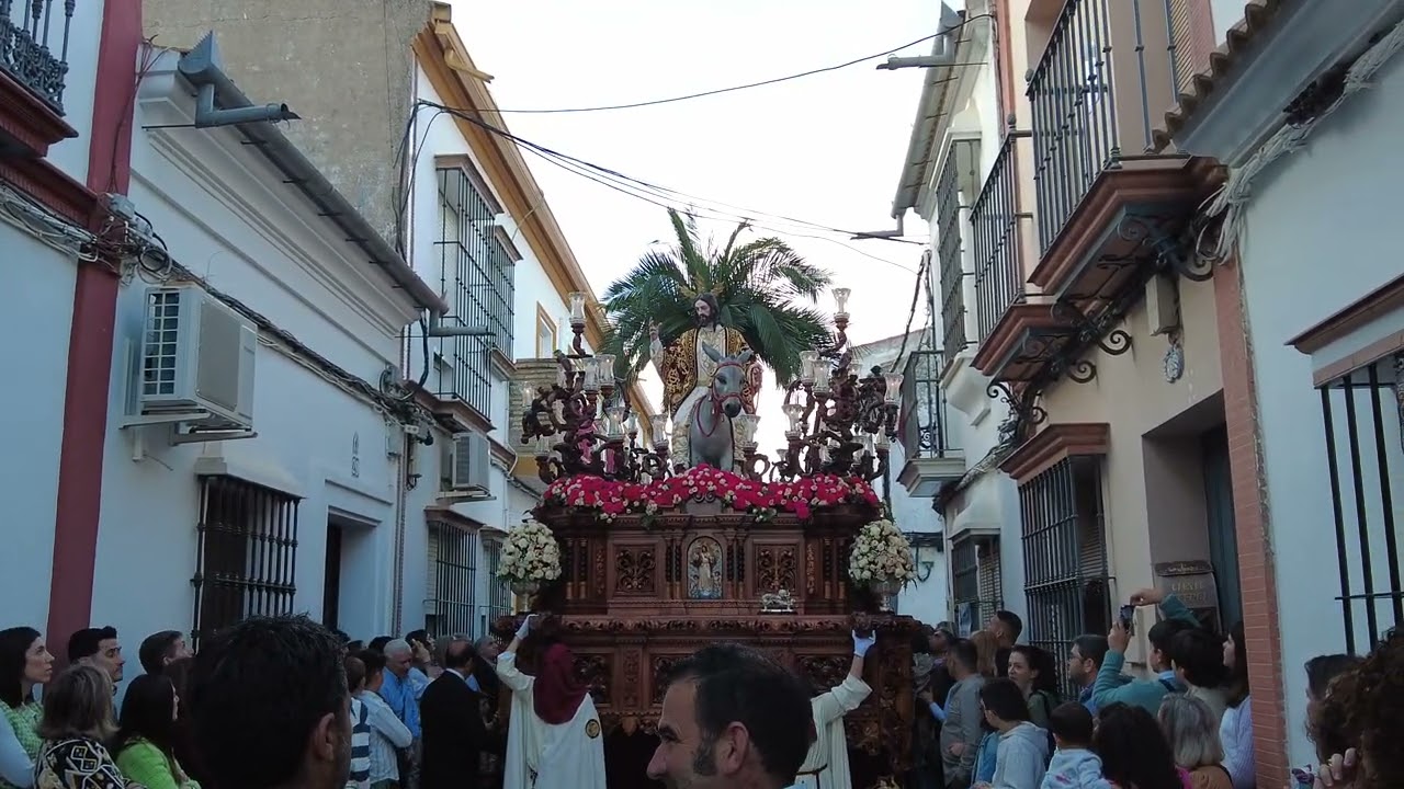 DOMINGO DE RAMOS PILAS 2025,HDAD DE LA BORRIQUITA,ASILO,PILAS 13 ABRIL 2025,NENO1957HUEVAR