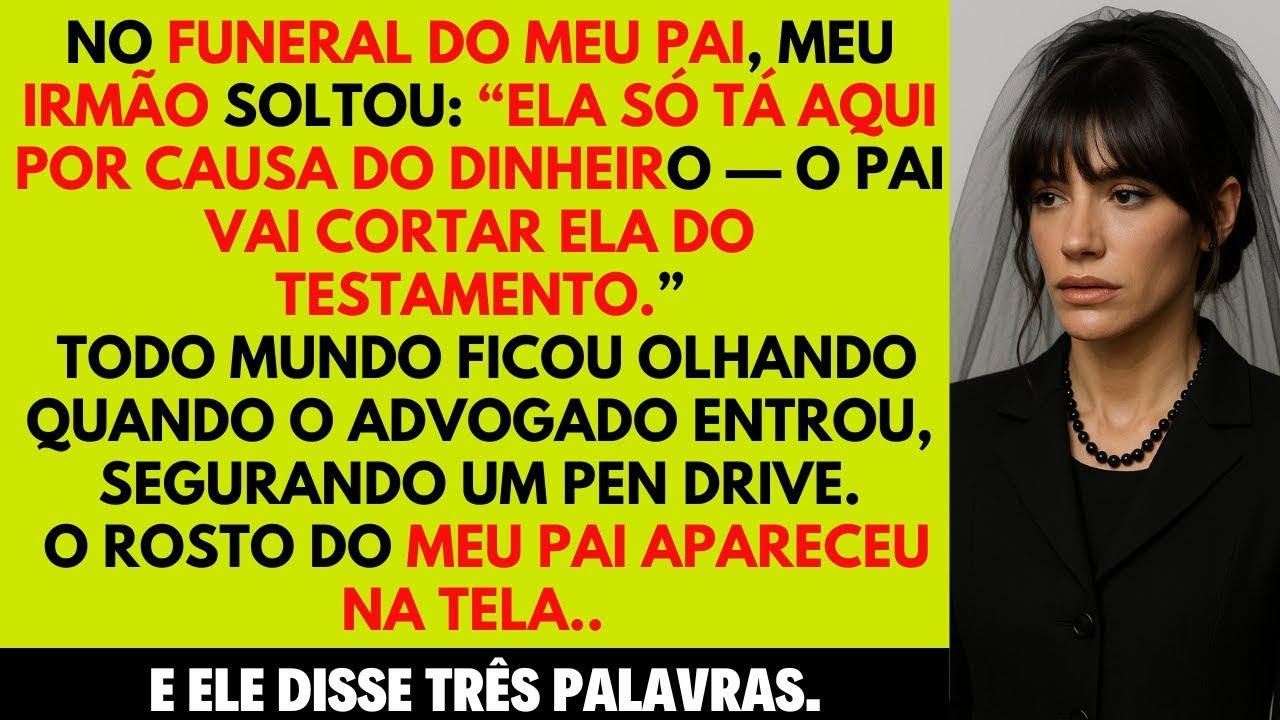 A família riu de mim no enterro do meu pai… até que o testamento foi lido em voz alta
