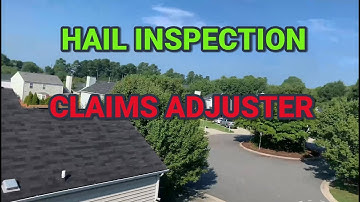 Roof Hail Inspection 2--Adjuster training--Free tutorial