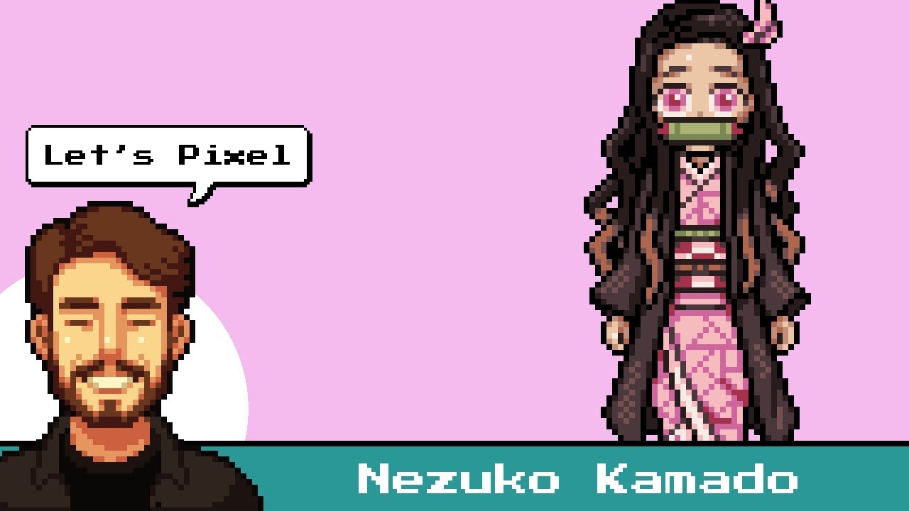 [ Let's Pixel ] Nezuko Kamado - YouTube