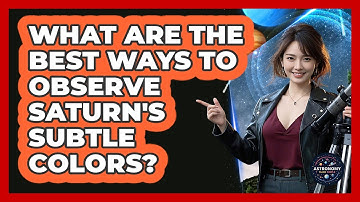 What Are The Best Ways To Observe Saturn