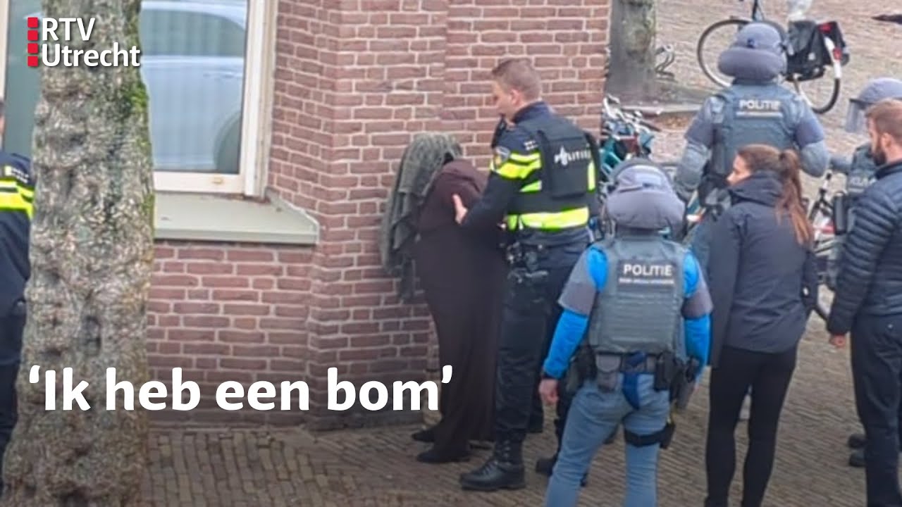 Vrouw (44) liep politiebureau binnen en riep: 'Ik heb een bom' | RTV Utrecht
