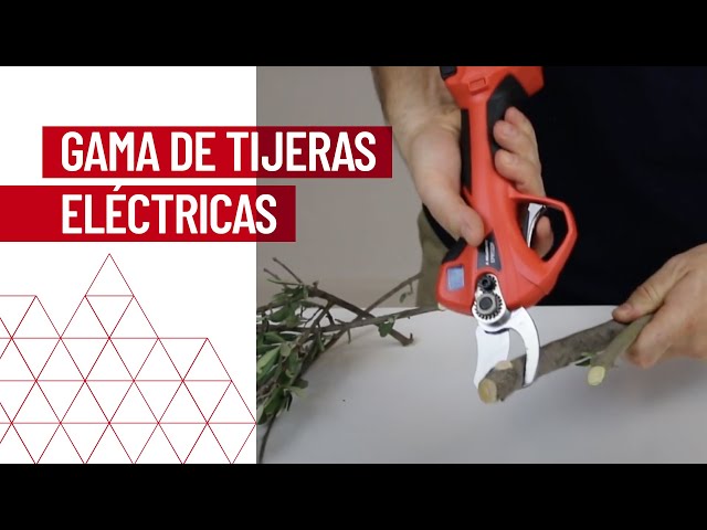 Tijeras de Podar Eléctricas Inalámbrica de Batería de Litio 20V.