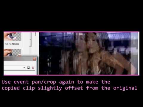 Split Screen Effect - Sony Vegas Tutorial