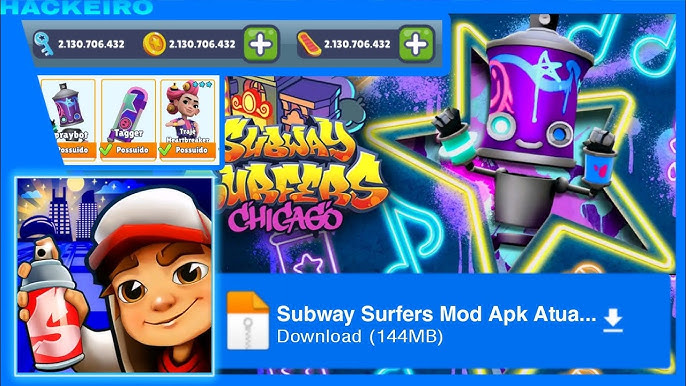 Subway Surfers MOD APK V3.22.0 [Dinheiro Infinito] » Hackemtu