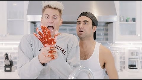 Hand in the garbage disposal!!!!