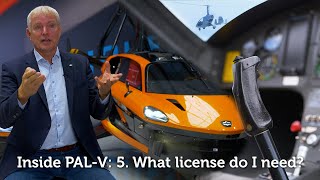 Inside Pal-V 5. What License Do I Need?