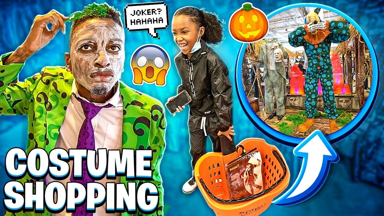 TOOK THE KIDS COSTUME SHOPPING FOR THE HALLOWEEN PARTY! YouTube