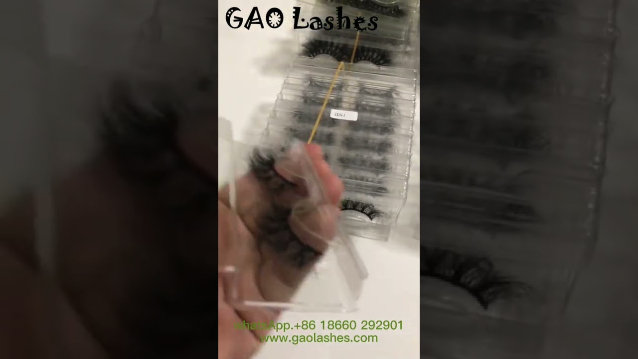 Luxury Natural Mink lashes wholesale Mink hairs