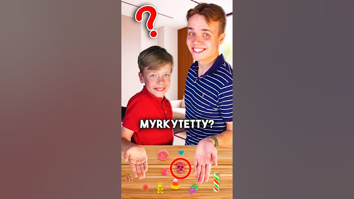 MYRKYTETTY Karkki Haaste 11-Vuotiaan Kanssa! 🧪