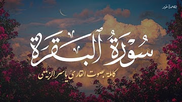 سورة البقرة كاملة بصوت القارئ ياسر الزيلعي | Surah Al-Baqarah