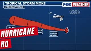 Tropical Storm Moke To Approach Hawaii’s Big Island With Growing Flood Threats