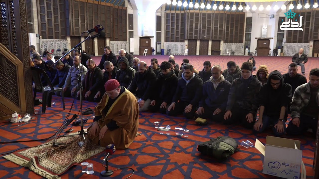 صلاتا العشاء والتراويح من مسجد الملك المؤسس طيب الله ثراه في العاصمة عمان 10-3-2026م 🙏 #قناة_ادعُ