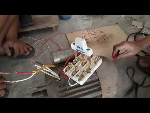 Video Hướng dẫn thợ mới học đấu đảo chiều động cơ 1 pha bằng... - youtube