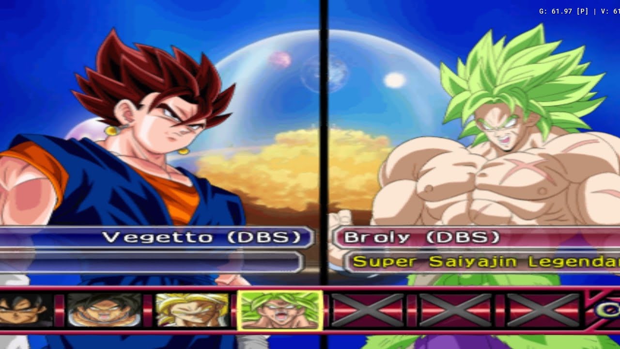 Dragon Ball Z Budokai Tenkaichi 3 (Vegetto VS Broly) ISO Flowerz Games
