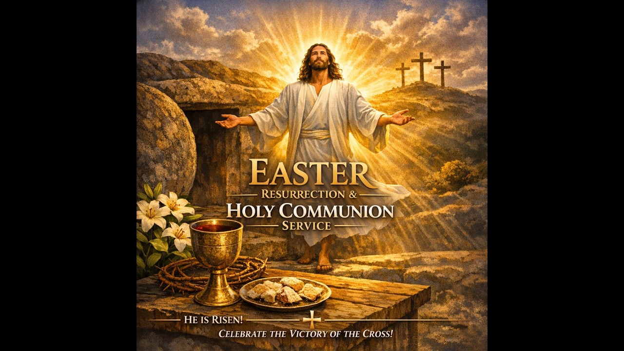 Easter Resurrection & Holy Communion Service - YouTube