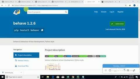 Creating Selenium Python Test Automation Framework from Scratch - Part 05 - BDD Integration