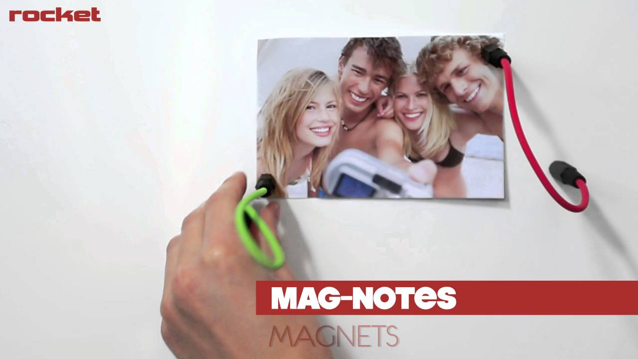 Mag Notes Jack Magnet Set of 2 by Rocket Design MAGNO-PRO-02.Дизайнерские подарки от Rocketdesign.