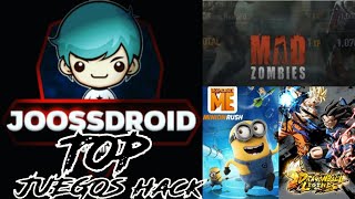 Nuevos Juegos Hack Para Android 2019 Minions Rush Dragon Ball Legends Mad Zombie