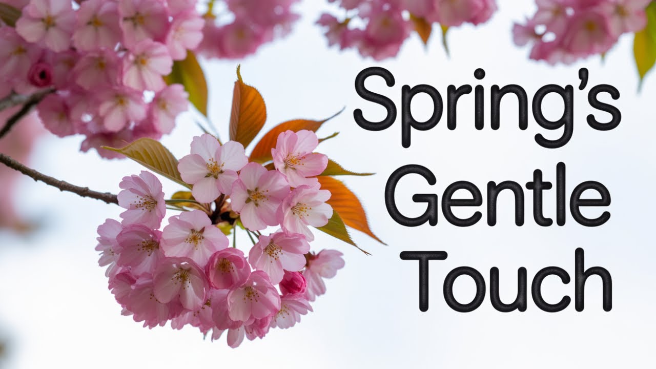 Sakura Flowers BLOOM in Spring with Soothing Music - YouTube