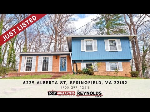 6229 Alberta Street, Springfield, VA home video tour