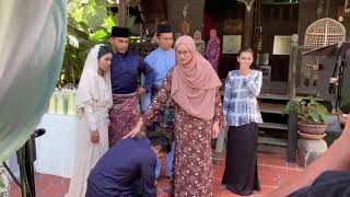 SAHARUL RIDHWAN SCENES MENANGIS BTS DRAMA KORBAN KASIH