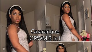 QUARANTINE GRWM to go to my living room! Easter Edition🐣