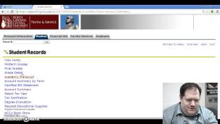 Check your Transcript in Banner