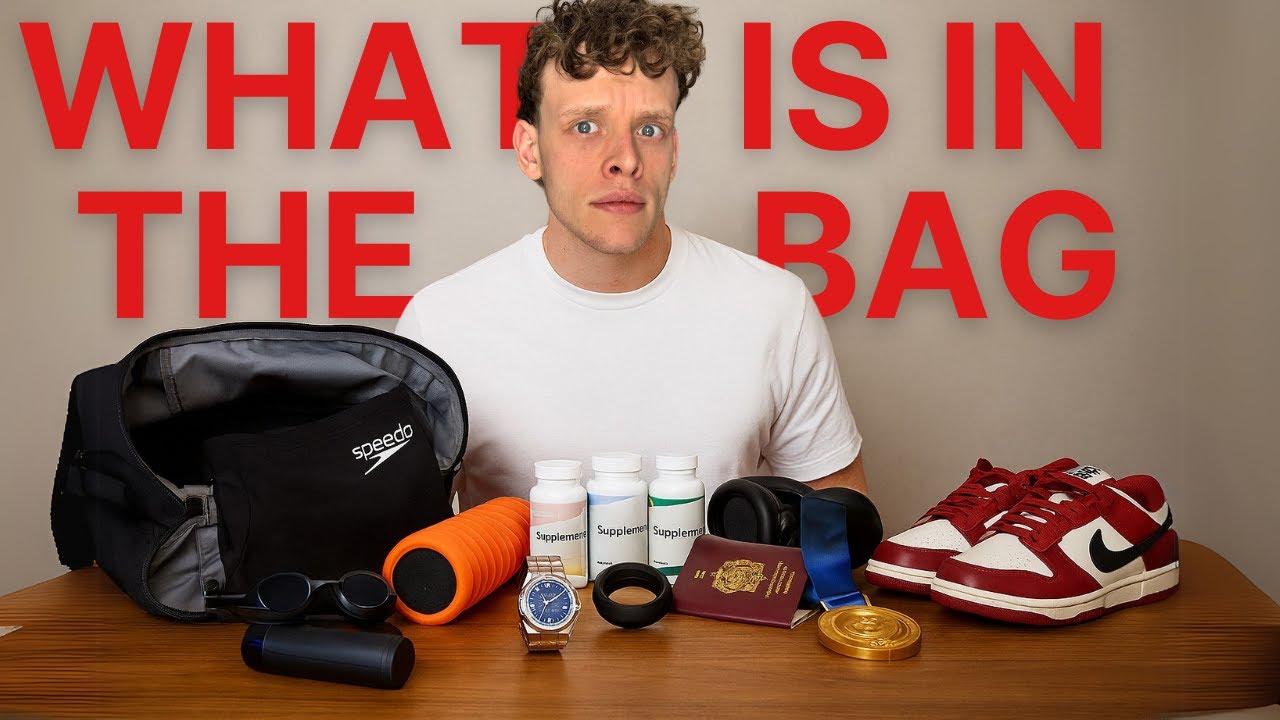 Что олимпийский чемпион берет с собой на крупное соревнование по плаванию