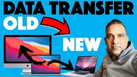 How to transfer data from old Mac to new Mac using Migration Assistant not Time Machine