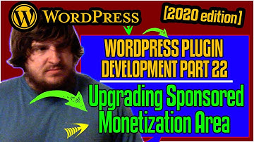 YouTube Style Ad Area - WordPress Boilerplate Plugin Development 2020 [part 22]