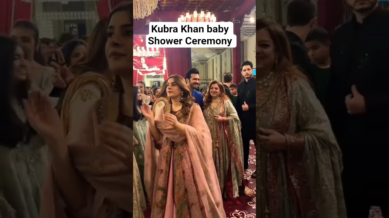 Kubra Khan baby Shower 🤗💞 | pakistani celebrities 