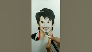 Sushant 🥺💕 Art transition #ssr #shorts