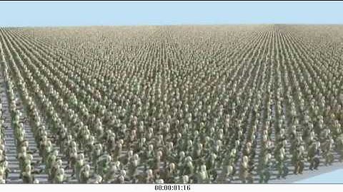 thinkingParticles Billion Poly Crowd