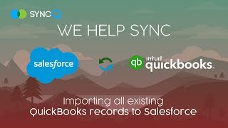 SyncQ Sync Automation - Importing all old QuickBooks records to Salesforce