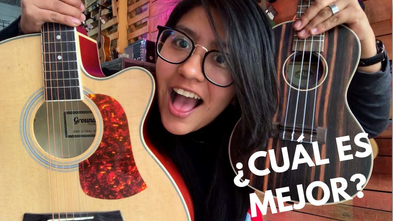 Guitarra y Ukulele - ¿Se tocan igual? - DIFERENCIAS - ¿CUÁL ES MEJOR?