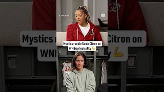 Sonia Citron And Candace Parker Talk About Adjusting To Physicality Of Wnba