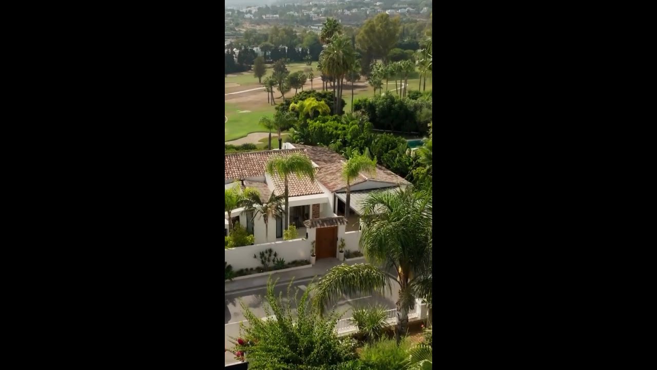 Sun-soaked terraces and stunning views create the perfect blend at this villa in Málaga.