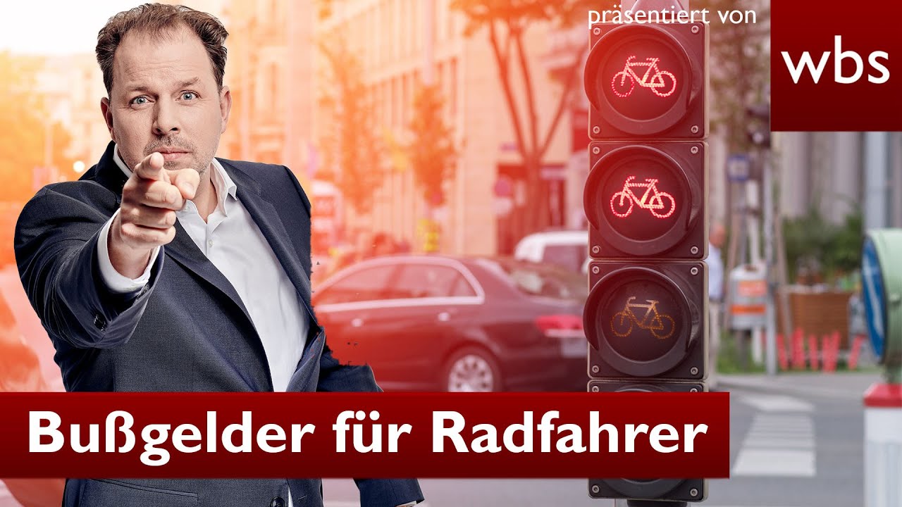 Neuer Bußgeldkatalog für Radfahrer: Diese Bußgelder drohen jetzt | Anwalt Christian Solmecke
