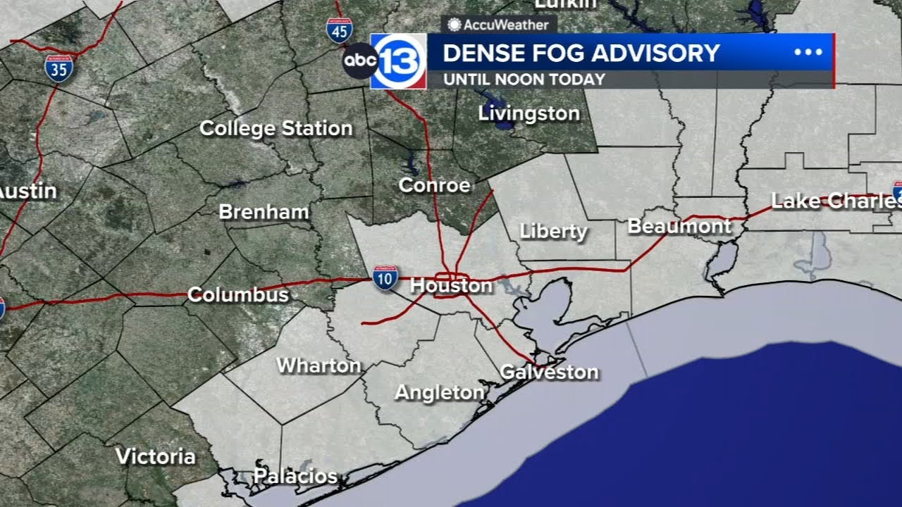 More dense fog, record highs likely until cold front arrives Sunday ...