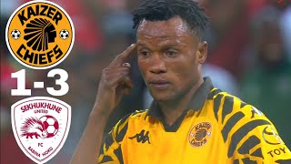 Kaizer Chiefs Vs Sekhukhune United Highlights And Goals