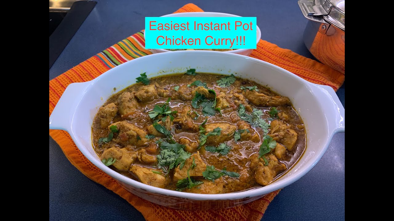 Easiest Instant pot Chicken Curry !!! Instant Pot Teacher