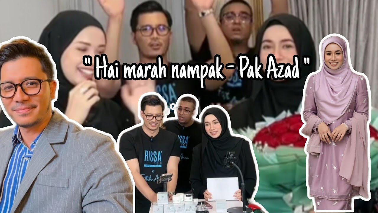 Fattah Amin Back Up Amira Othman – Jawapan Padu Bila Pak Azad Usik Soal Kahwin!