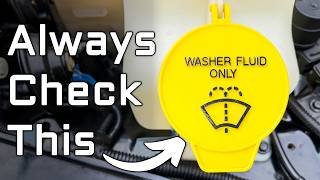 How To Change Windshield Washer Fluid
