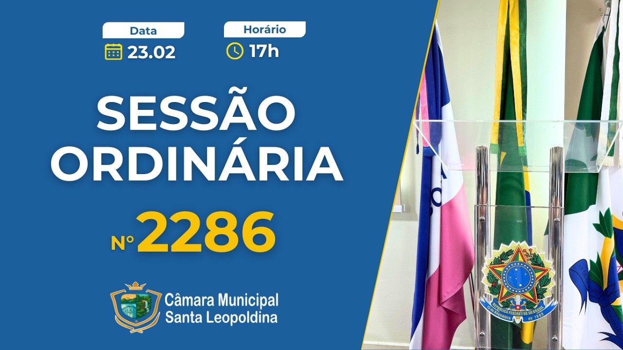Sessão Ordinária nº 2286 - 23 de fevereiro de 2026