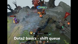 Dota2 basics - Shift queuing