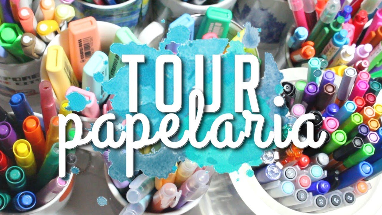 MINHA COLEÇÃO DE PAPELARIA!! - TOUR COMPLETO | CHICLETE VIOLETA