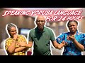 Speaking Yoruba Language To My American Grandkids For 24 Hours | You Wont Believe Their Reaction !!!